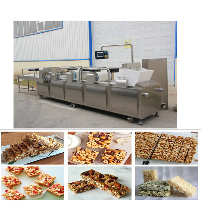 Φραγμός δημητριακών τεμνουσών μηχανών φραγμών Granola φραγμών Muesli που κάνει τη γραμμή