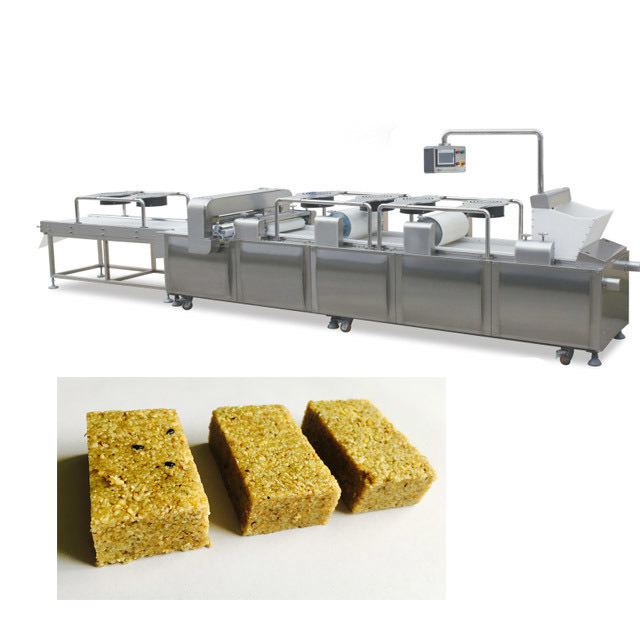 Πλήρης αυτόματη καραμέλα φυστικιών ανοξείδωτου τεμνουσών μηχανών φραγμών δημητριακών εύθραυστη