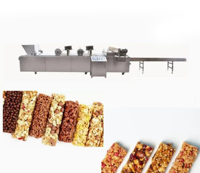 Η καραμέλα μεταχειρίζεται, πιάτο σουσαμιού, φραγμός δημητριακών που κατασκευάζει τη μηχανή/τον εξοπλισμό