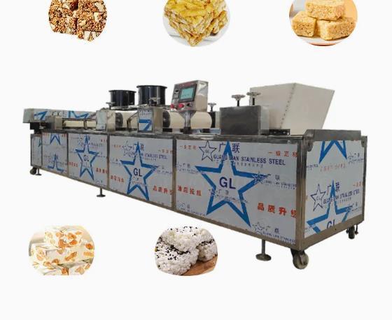 Μηχανή Κοπής Σουσάμιου Ζαχαρωτών Βιομηχανικού Τύπου Εξοικονόμησης Ενέργειας Αυτόματη 200-400kg/Hr