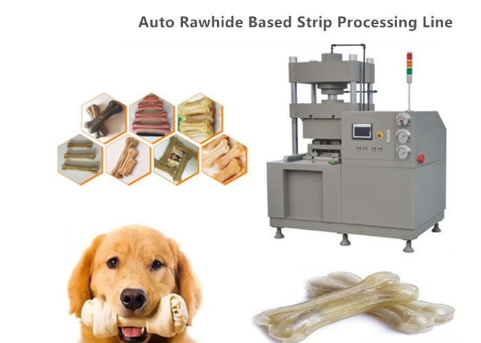 Αγγλικά τρόφιμα σκυλιών κόκκαλων Rawhid έκδοσης ανοξείδωτου που κατασκευάζουν τη μηχανή