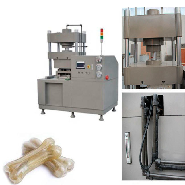 Μηχανή επεξεργασίας πρόχειρων φαγητών της Pet που γίνεται από Rawhide, μηχανή κατασκευαστών κόκκαλων σκυλιών