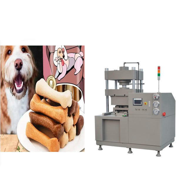 Rawhide στηλών αλευριού και τριών πινάκων μηχανήματα τροφίμων σκυλιών κόκκαλων της Pet με ISO9001