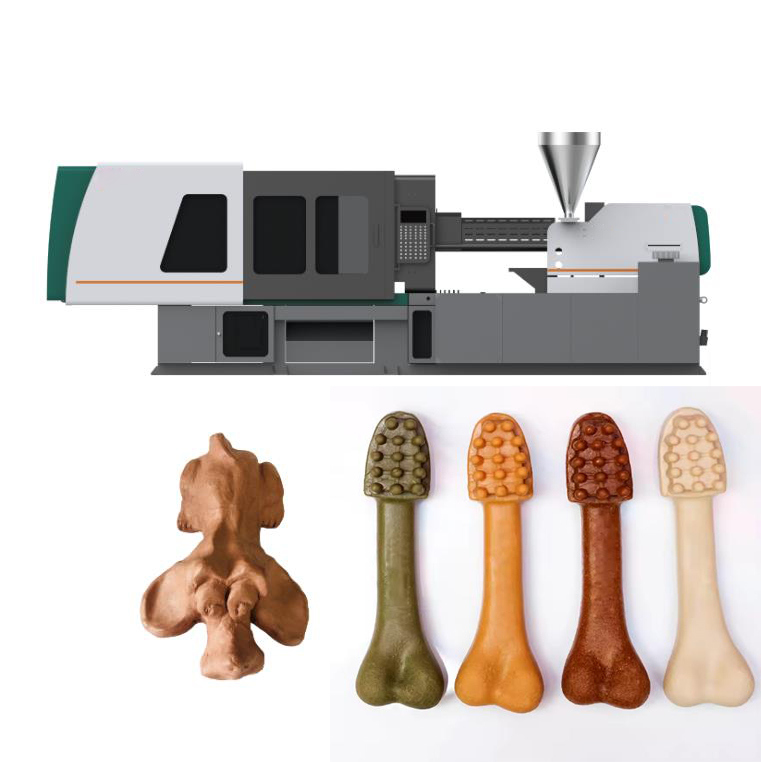 Ο τύπος Pet φορμών εγχύσεων μεταχειρίζεται την οδοντική εγχθμένη απολαύσεις σχηματοποίηση σκυλιών μηχανών